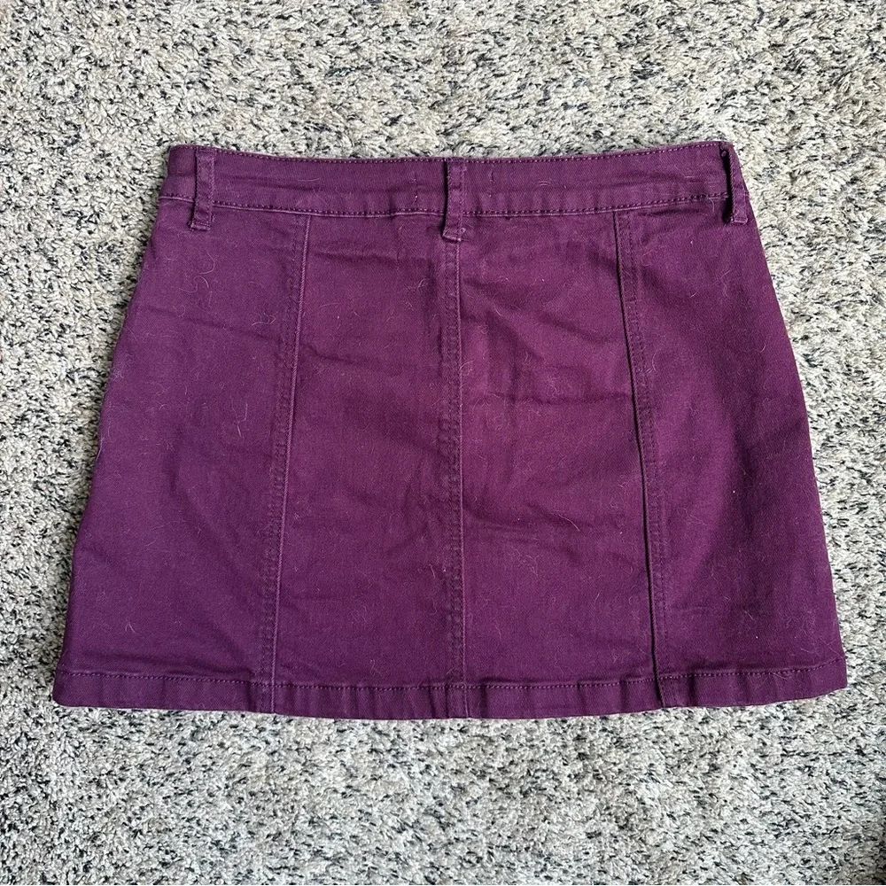 Forever 21 Button Down Denim Skirt